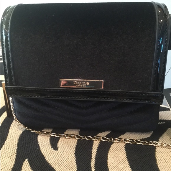 dune velvet bag